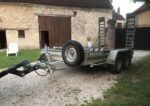 Remorque porte engins Hubiere / 3.5 T