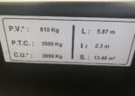 Remorque Hubiere TPF35 / 3.5 Tonnes – Image 4