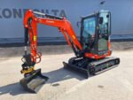 Kubota U27-4 demo + Engcon + 3 godets – Image 9