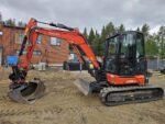 Kubota U56-5 + Rototilt + 3 godets – Image 3