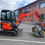 Kubota U27-4 - 3 godets