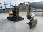 Caterpillar 304CR avec rotortilt  et 3 godets – Image 2