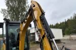 Caterpillar 302cr avec engcon et remorque – Image 17