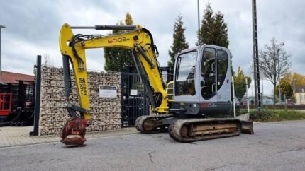 Wacker Neuson 6003 RD avec 3 godets
