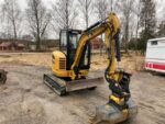 Caterpillar 302.7D avec accessoire + Remorque – Image 8