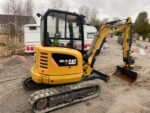 Caterpillar 302.7D avec accessoire + Remorque – Image 9