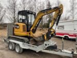 Caterpillar 302.7D avec accessoire + Remorque – Image 57
