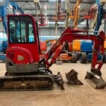 Yanmar Vio 25-4 avec 3 godets